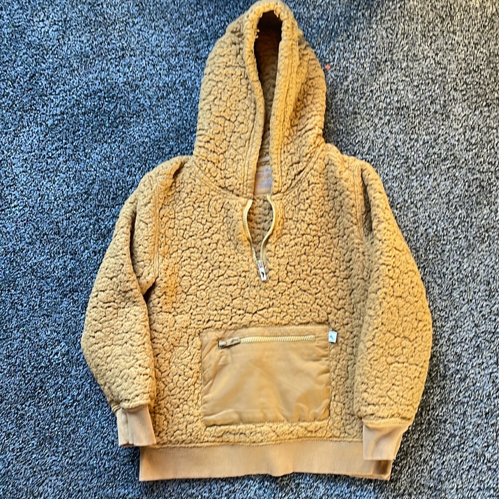 Tommy Bahama Teddy Bear-half zip child size 8